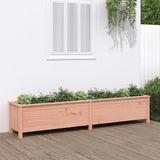 Garden Raised Bed Grey Solid Wood Pine