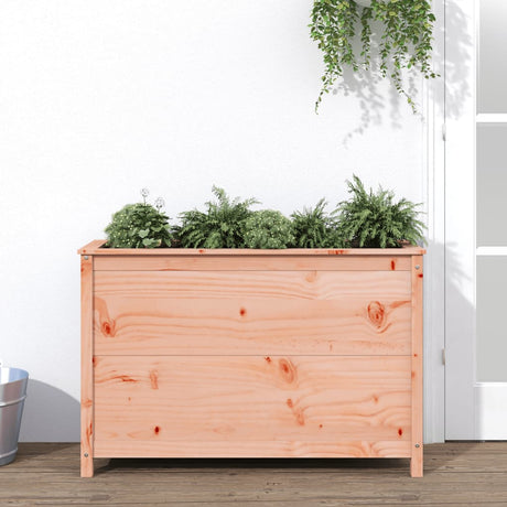 Garden Raised Bed Grey Solid Wood Pine