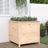 Garden Raised Bed Grey Solid Wood Pine