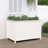 Garden Raised Bed Grey Solid Wood Pine
