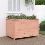 Garden Raised Bed Grey Solid Wood Pine