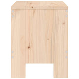 Garden Stools 2 Pcs Solid Wood Pine