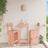 Bar Stools 2 Pcs White Solid Wood Pine