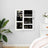 Mirror Jewellery Cabinet Wall Mounted 30X8.5X67 Cm