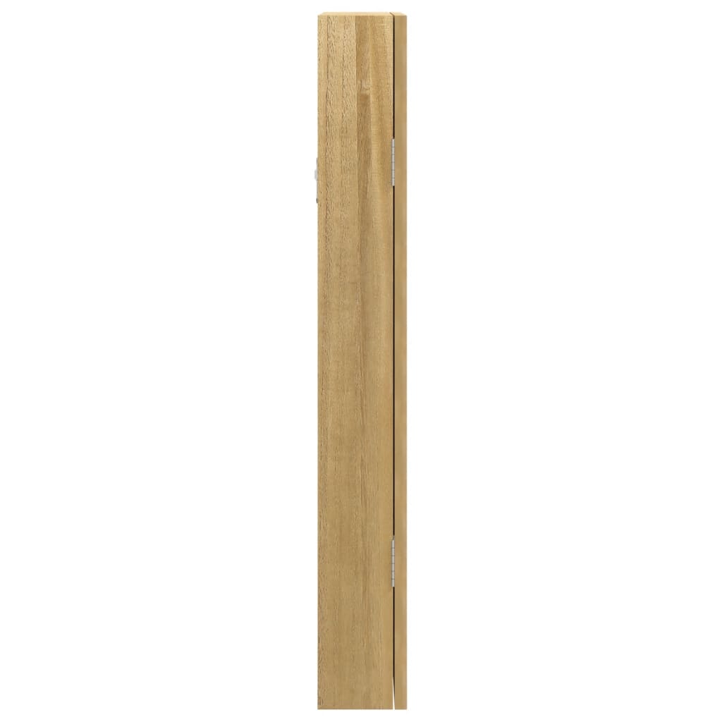 Mirror Jewellery Cabinet Wall Mounted 30X8.5X67 Cm