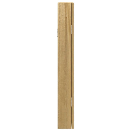 Mirror Jewellery Cabinet Wall Mounted 30X8.5X67 Cm