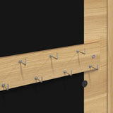 Mirror Jewellery Cabinet Wall Mounted 30X8.5X67 Cm