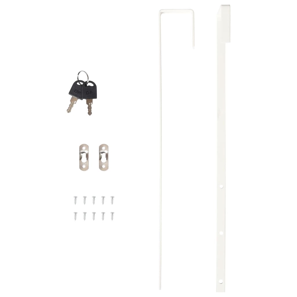 Mirror Jewellery Cabinet Wall Mounted 30X8.5X67 Cm