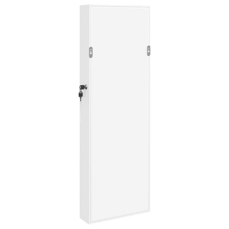 Mirror Jewellery Cabinet Wall Mounted 30X8.5X90 Cm