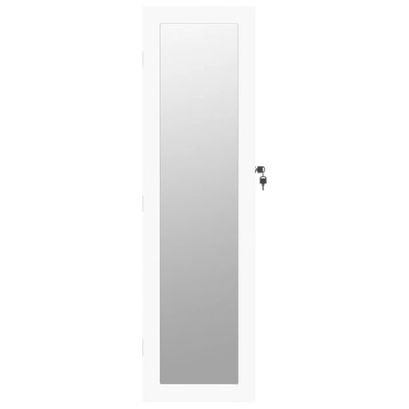 Mirror Jewellery Cabinet Wall Mounted 30X8.5X106 Cm