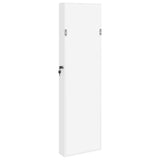 Mirror Jewellery Cabinet Wall Mounted 30X8.5X106 Cm
