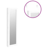 Mirror Jewellery Cabinet Wall Mounted 30X8.5X106 Cm