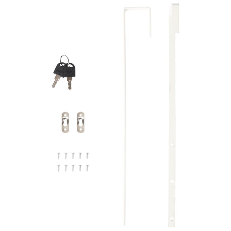 Mirror Jewellery Cabinet Wall Mounted 37.5X10X67 Cm