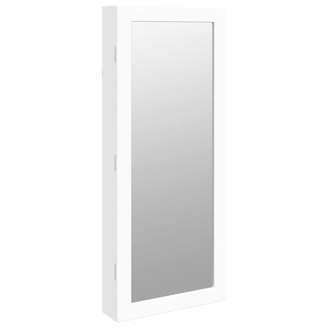 Mirror Jewellery Cabinet With Led Lights Wall Mounted