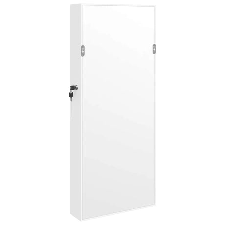 Mirror Jewellery Cabinet With Led Lights Wall Mounted