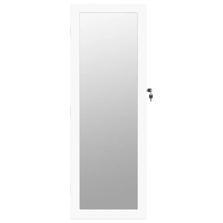 Mirror Jewellery Cabinet With Led Lights Wall Mounted