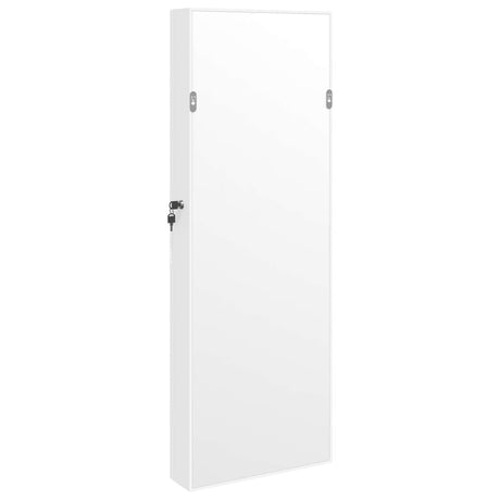 Mirror Jewellery Cabinet With Led Lights Wall Mounted
