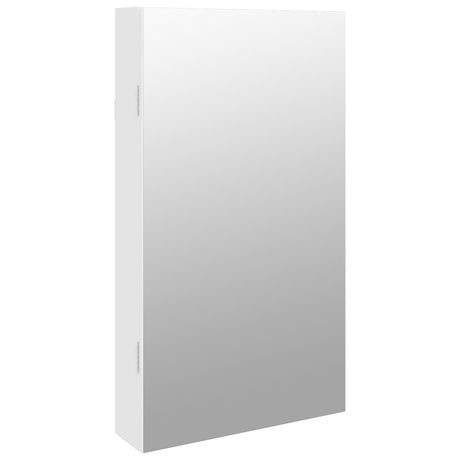 Mirror Jewellery Cabinet With Led Lights Wall Mounted