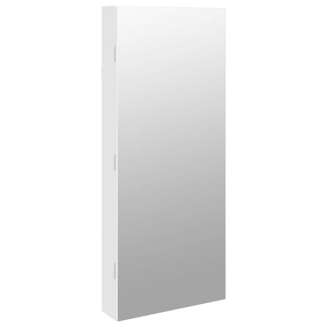 Mirror Jewellery Cabinet With Led Lights Wall Mounted