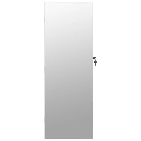 Mirror Jewellery Cabinet With Led Lights Wall Mounted