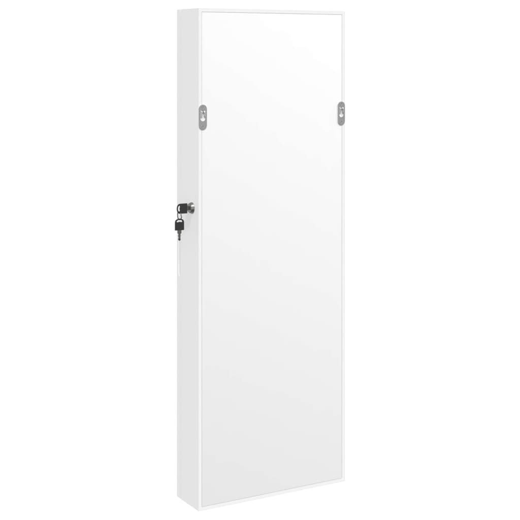 Mirror Jewellery Cabinet With Led Lights Wall Mounted