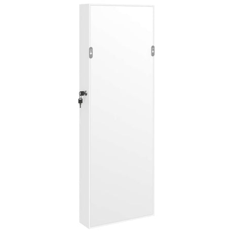Mirror Jewellery Cabinet With Led Lights Wall Mounted