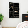 Mirror Jewellery Cabinet With Led Lights Wall Mounted