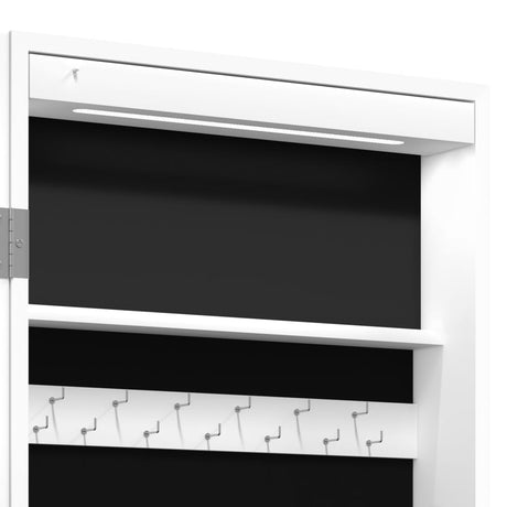 Mirror Jewellery Cabinet With Led Lights Free Standing