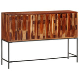 Sideboard 110X28X76 Cm Solid Wood Acacia