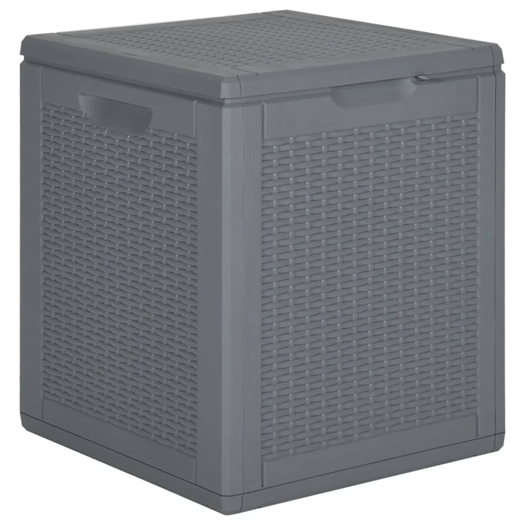 Garden Storage Box 90L Pp Wood Look