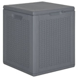 Garden Storage Box 90L Pp Wood Look