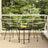3 Piece Garden Dining Set Poly Rattan