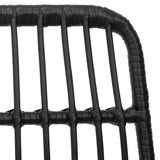 5 Piece Garden Dining Set Poly Rattan