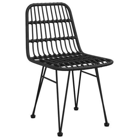 7 Piece Garden Dining Set Poly Rattan