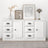Sideboards 2 Pcs Engineered Wood