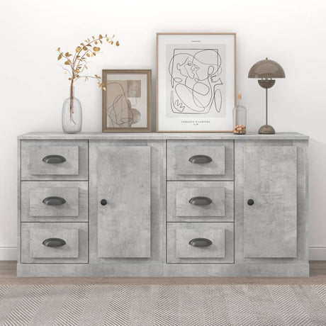 Sideboards 2 Pcs Engineered Wood