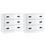 Sideboards 2 Pcs Engineered Wood