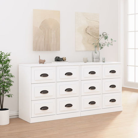Sideboards 2 Pcs Engineered Wood