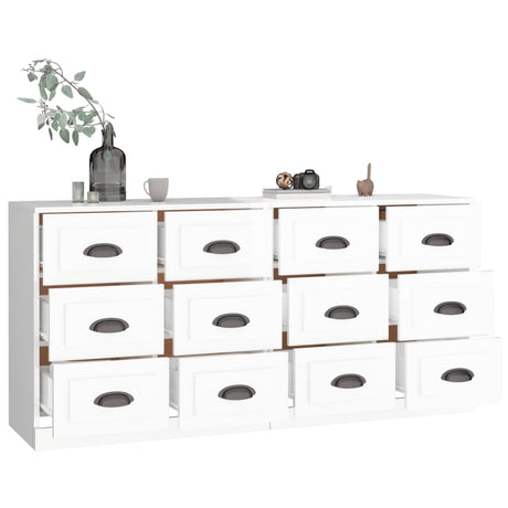 Sideboards 2 Pcs Engineered Wood