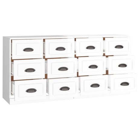 Sideboards 2 Pcs Engineered Wood