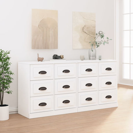Sideboards 2 Pcs Engineered Wood