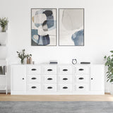 Sideboards 3 Pcs Engineered Wood