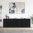 Sideboards 3 Pcs Engineered Wood