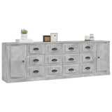 Sideboards 3 Pcs Engineered Wood
