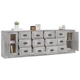 Sideboards 3 Pcs Engineered Wood