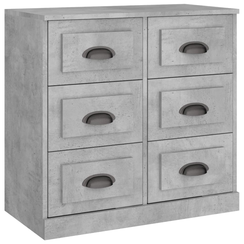 Sideboards 3 Pcs Engineered Wood