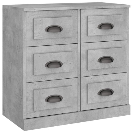 Sideboards 3 Pcs Engineered Wood