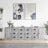 Sideboards 3 Pcs Engineered Wood