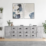 Sideboards 3 Pcs Engineered Wood