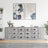 Sideboards 3 Pcs Engineered Wood